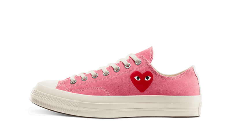 Chuck Taylor All-Star 70s Ox Comme des Garçons PLAY Bright Pink