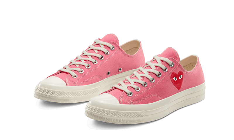 Chuck Taylor All-Star 70s Ox Comme des Garçons PLAY Bright Pink