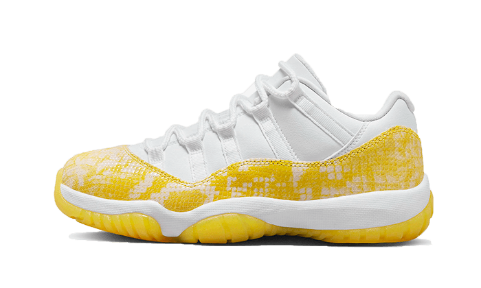 Air Jordan 11 Retro Low Yellow Snakeskin