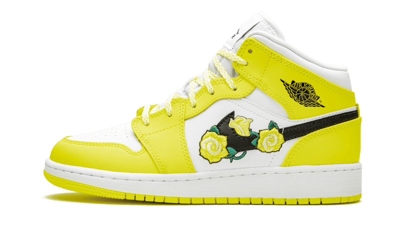 Air Jordan 1 Mid Dynamic Yellow