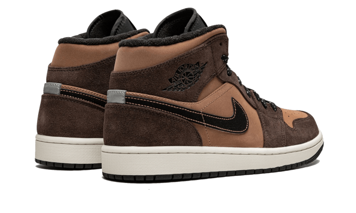 Air Jordan 1 Mid Earthy Brown