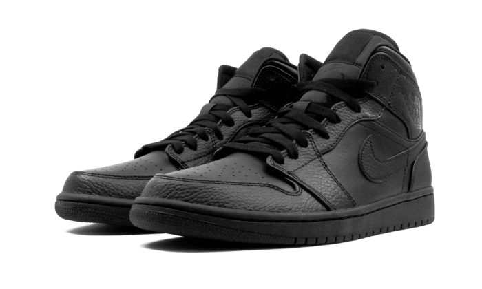 Air Jordan 1 Mid Triple Black