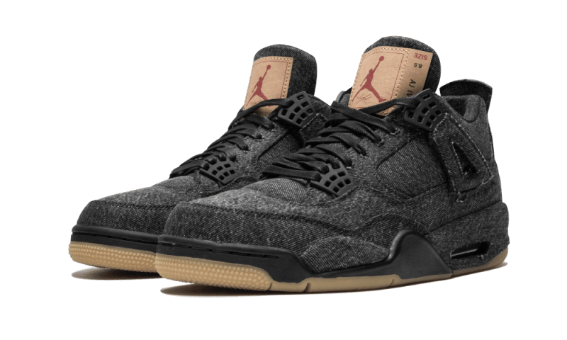 Air Jordan 4 Retro Levi's Black