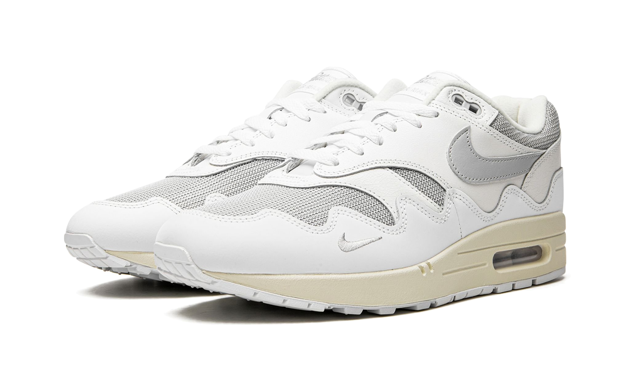 Air Max 1 Patta White Grey