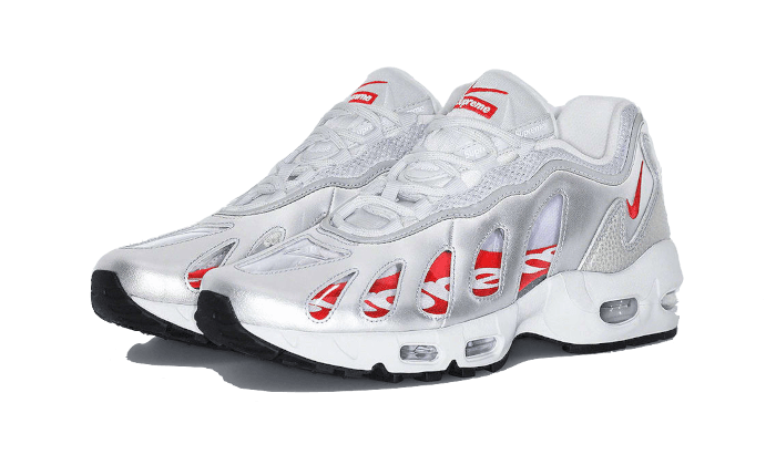 Air Max 96 Metallic Silver Supreme