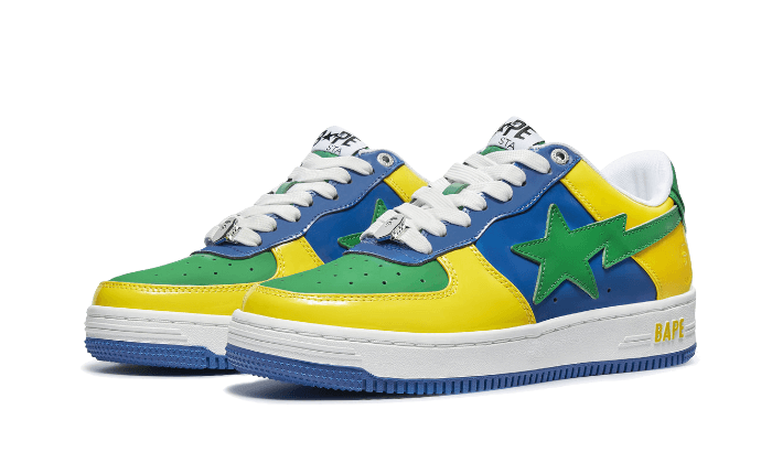 Bape Sta Low Blue Yellow