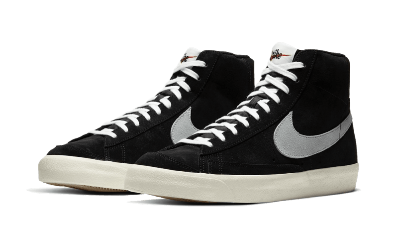 Blazer Mid '77 Black Pure Platinum