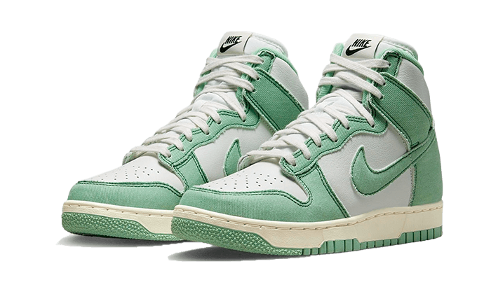 Dunk High 1985 Enamel Green Denim