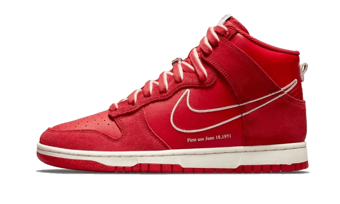 Dunk High First Use University Red