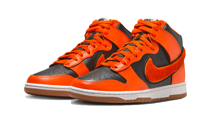 Dunk High University Chenille Swoosh Safty Orange