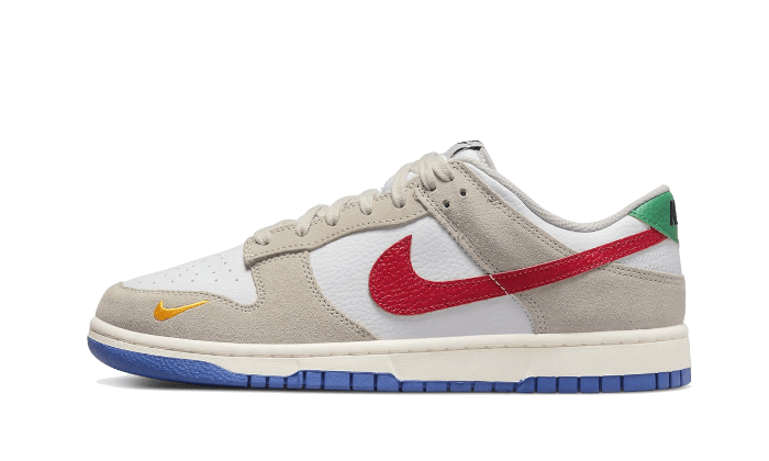 Dunk Low Light Iron Ore Red Blue