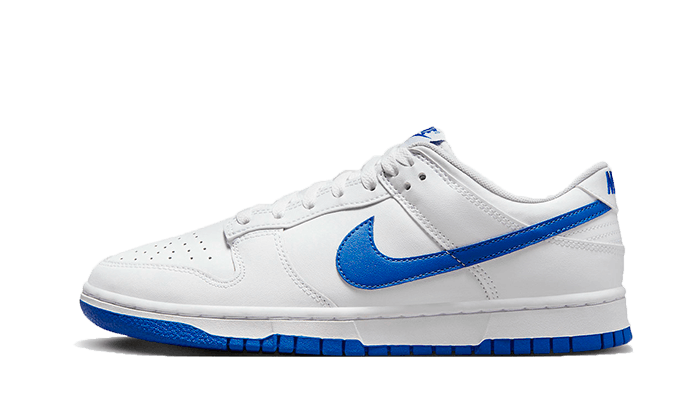 Dunk Low White Hyper Royal