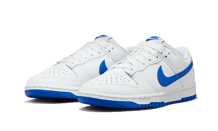 Dunk Low White Hyper Royal