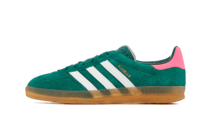 Gazelle Indoor Collegiate Green Lucid Pink