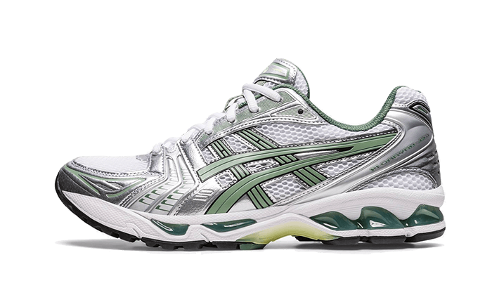 Gel-Kayano 14 White Pure Silver Slate Grey Sage