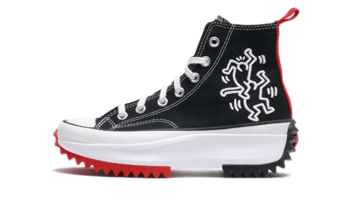 Run Star Hike Hi Keith Haring Black