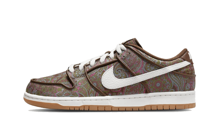 SB Dunk Low Paisley Brown