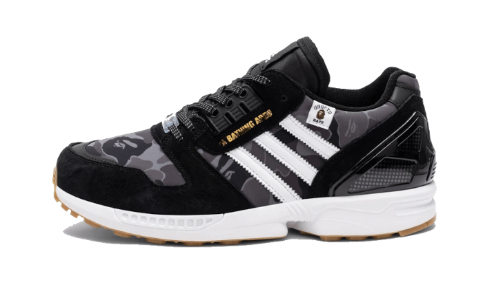 ZX 8000 Bape Undefeated Black