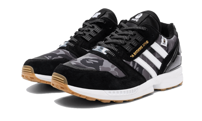 ZX 8000 Bape Undefeated Black