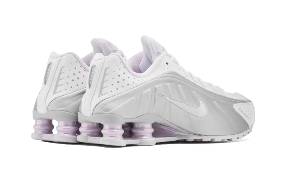 Nike Shox R4 Silver Purple - HF5076-100