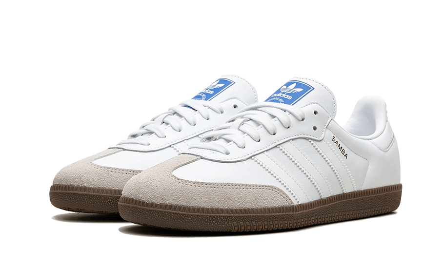 Adidas Samba Cloud White Blue Gum - IE3439