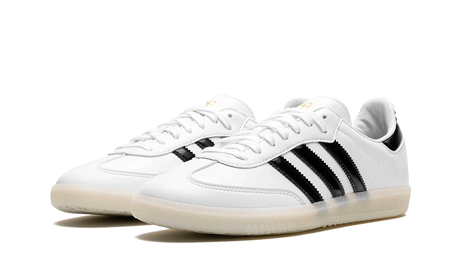 Adidas Samba Jason Dill White Black Patent - IE5158