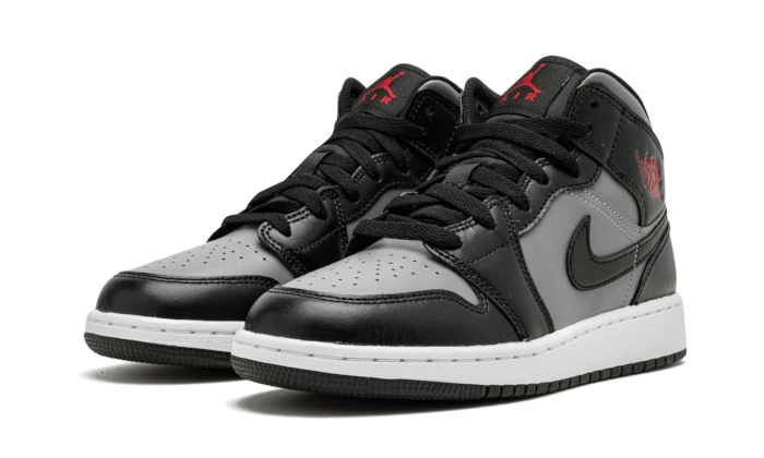 Air Jordan Air Jordan 1 Mid Shadow Red  - 554725-096 / 554724-096