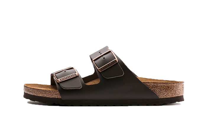 Birkenstock Arizona Natural Leather Dark Brown - 0051101/0051103