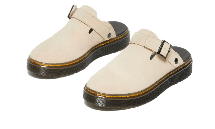 Dr. Martens Mules Carlson Beige Suede - 27410268