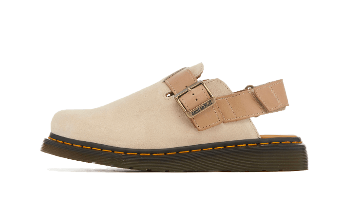 Dr. Martens Mules Jorge Beige Suede - 30762297