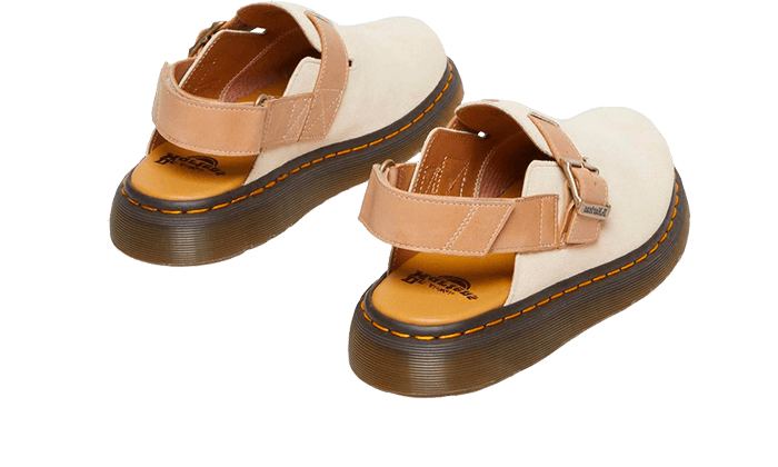 Dr. Martens Mules Jorge Beige Suede - 30762297